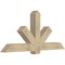 Ekena Millwork Kennewick Rough Sawn Timber Gable Bracket, Douglas Fir, 72"W x 33"H x 6"D x 6"F, 11/12 Pitch GBW072X33X0606KEN00RDF - alternate 5